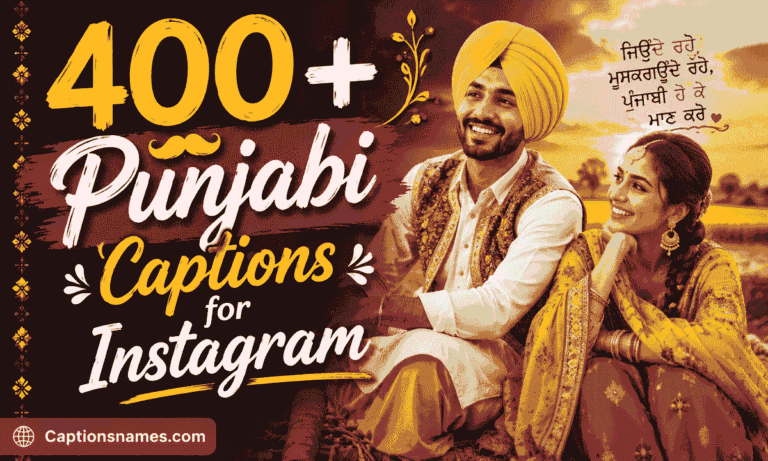 Punjabi Captions for Instagram