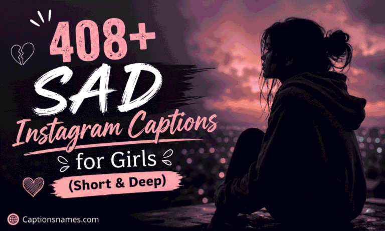 Sad Instagram Captions for Girls