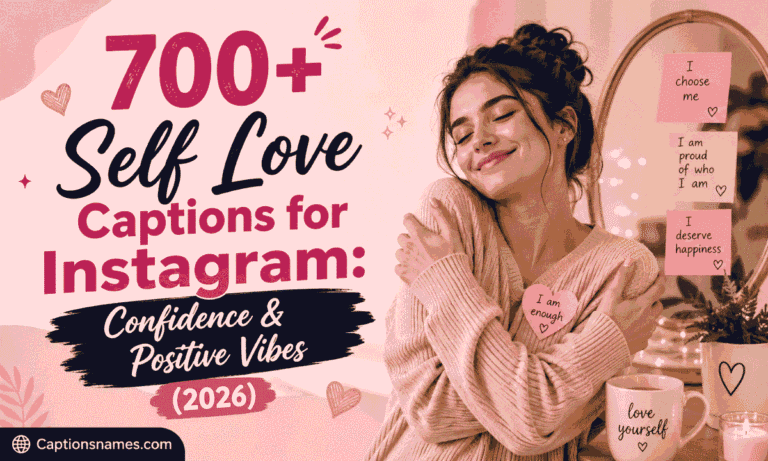Self Love Captions for Instagram