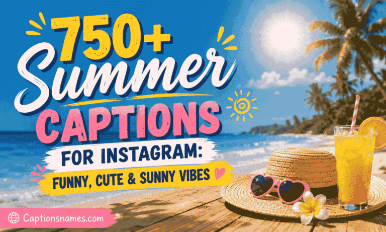Summer Captions for Instagram