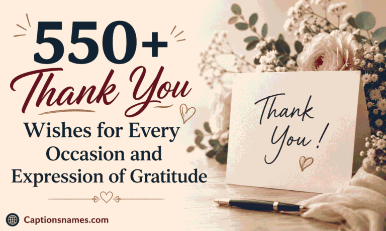 Thank You Wishes