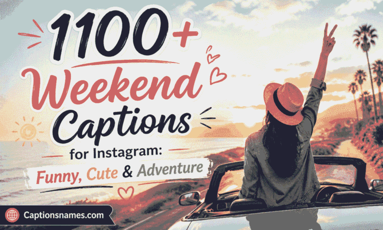 Weekend Captions for Instagram