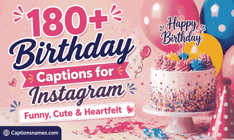 Birthday Captions for Instagram