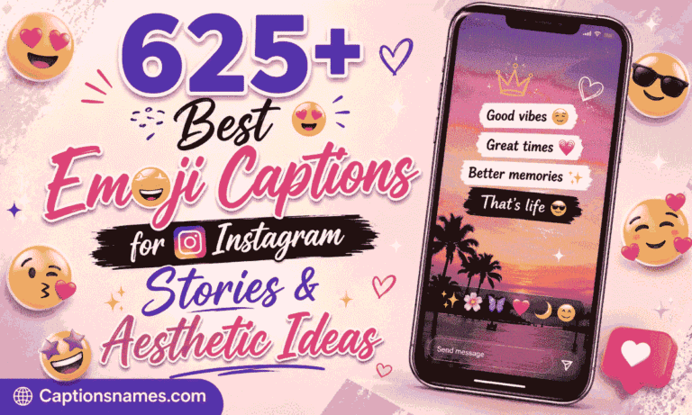 Emoji Captions for Instagram Stories