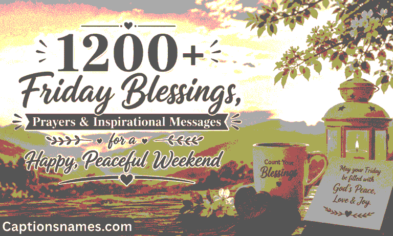 Friday Blessings Prayers