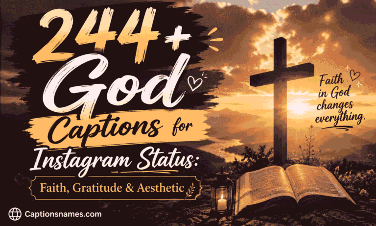 God Captions for Instagram Status