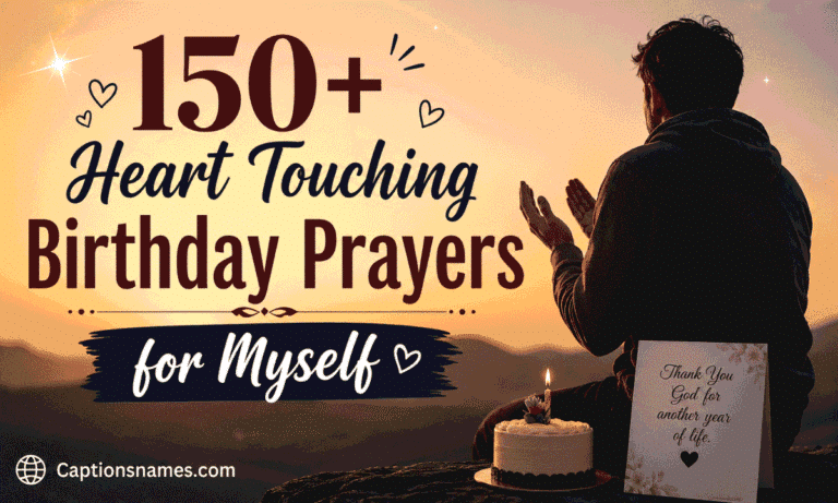 Heart Touching Birthday Prayers for Myself