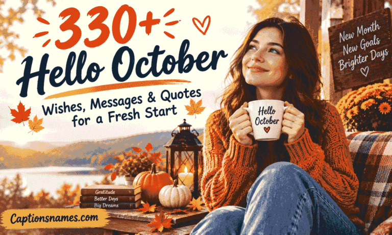 Hello October Wishes