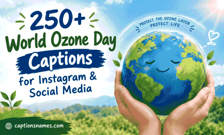 Ozone Day Captions