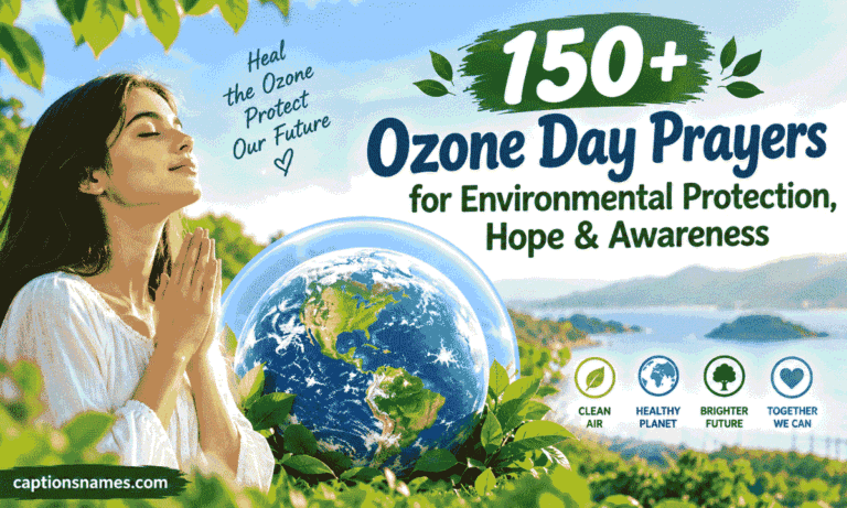 Ozone Day Prayers