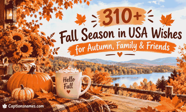 Fall Season in USA Wishes