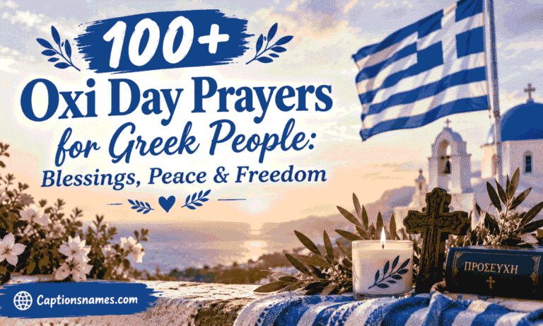 Oxi Day Prayers